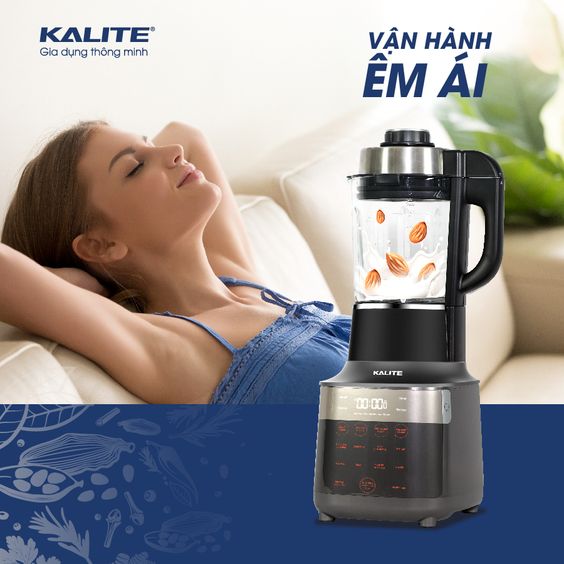 Máy làm sữa hạt Kalite KL-950 vận hành êm ái